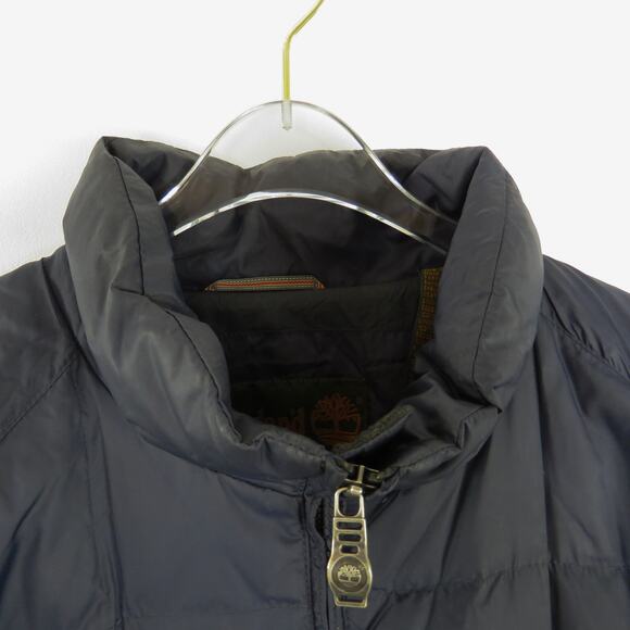 Timberland Men's Navy Blue Puffer Jacket Parka Coat XL - Picture 4 of 11